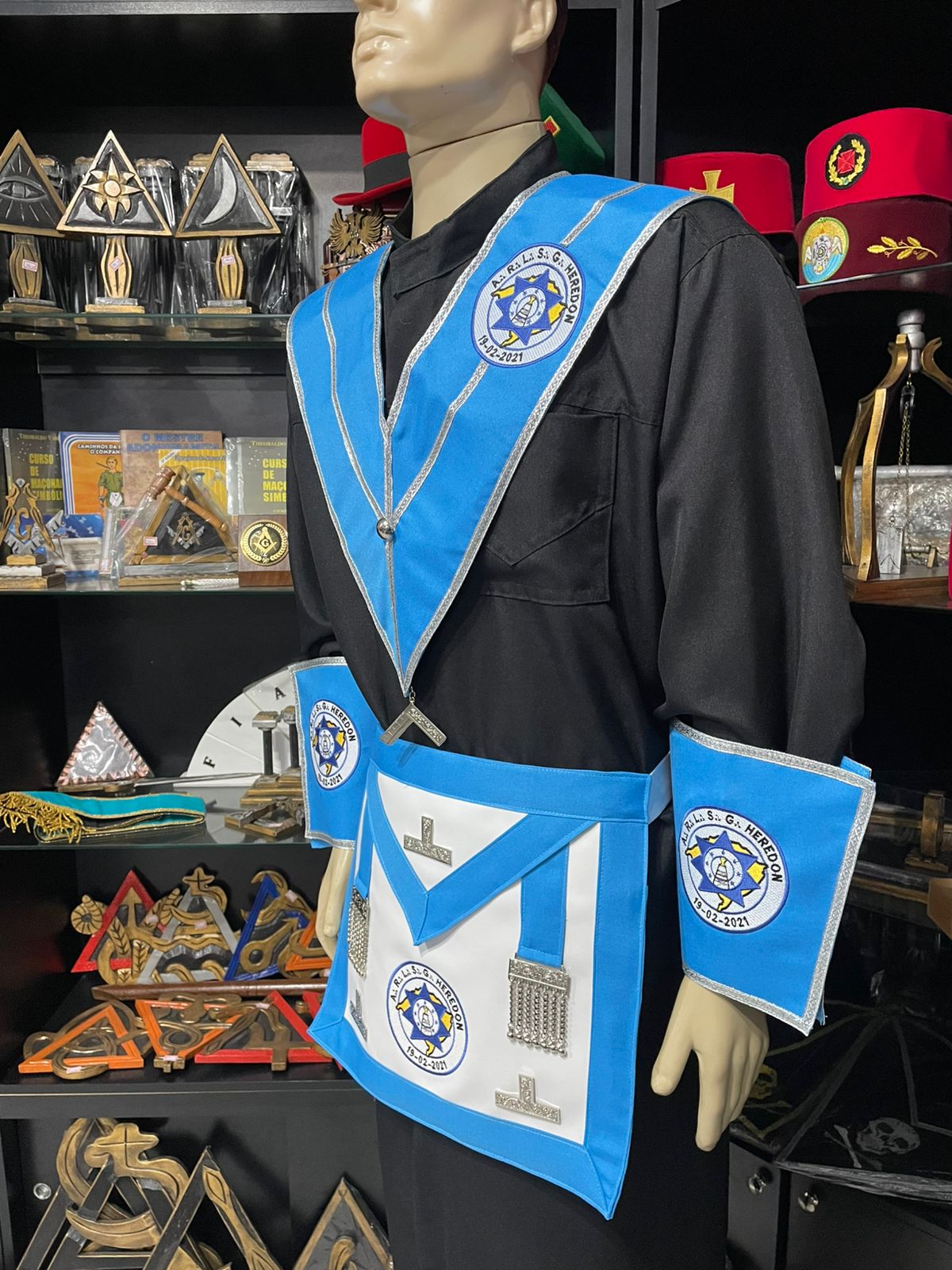 Paramento de Venerável Heredon - GONAB - Imagem 3