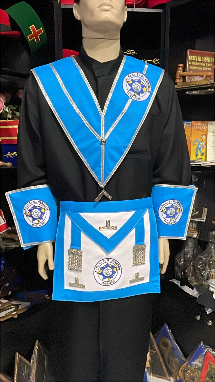 Paramento de Venerável Heredon - GONAB - Imagem 2
