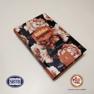 Bíblia ACF Leitura Perfeita Gigante - Peônias Rosadas